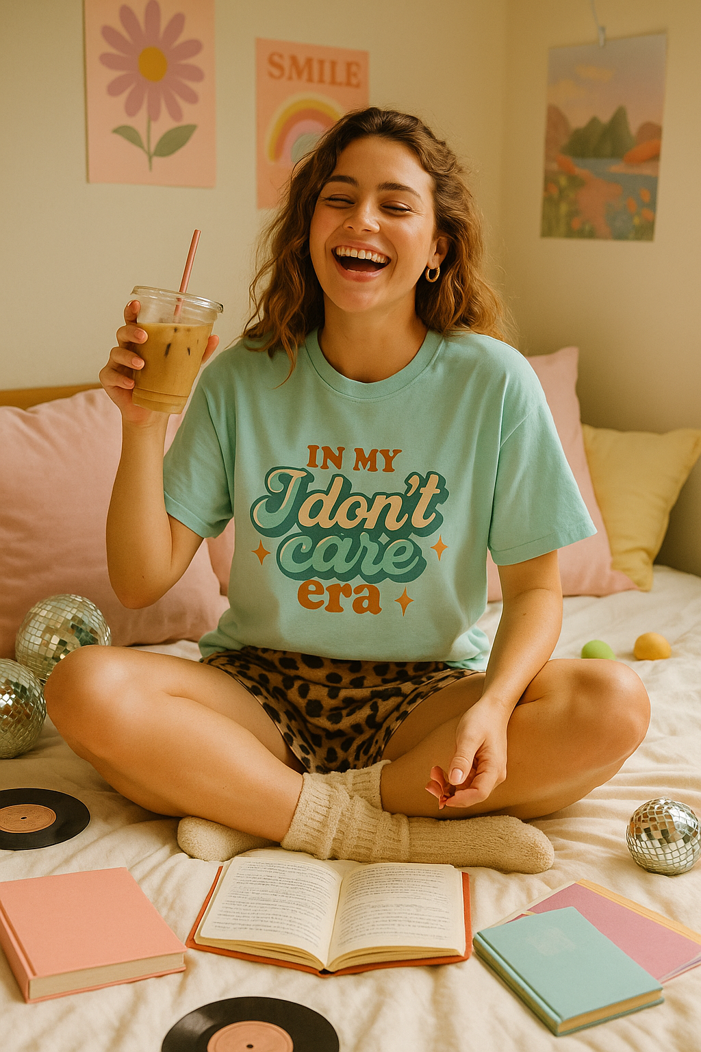 In My Don't Care Era Tee