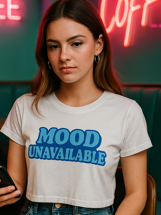 Mood Unavailable Crop Top